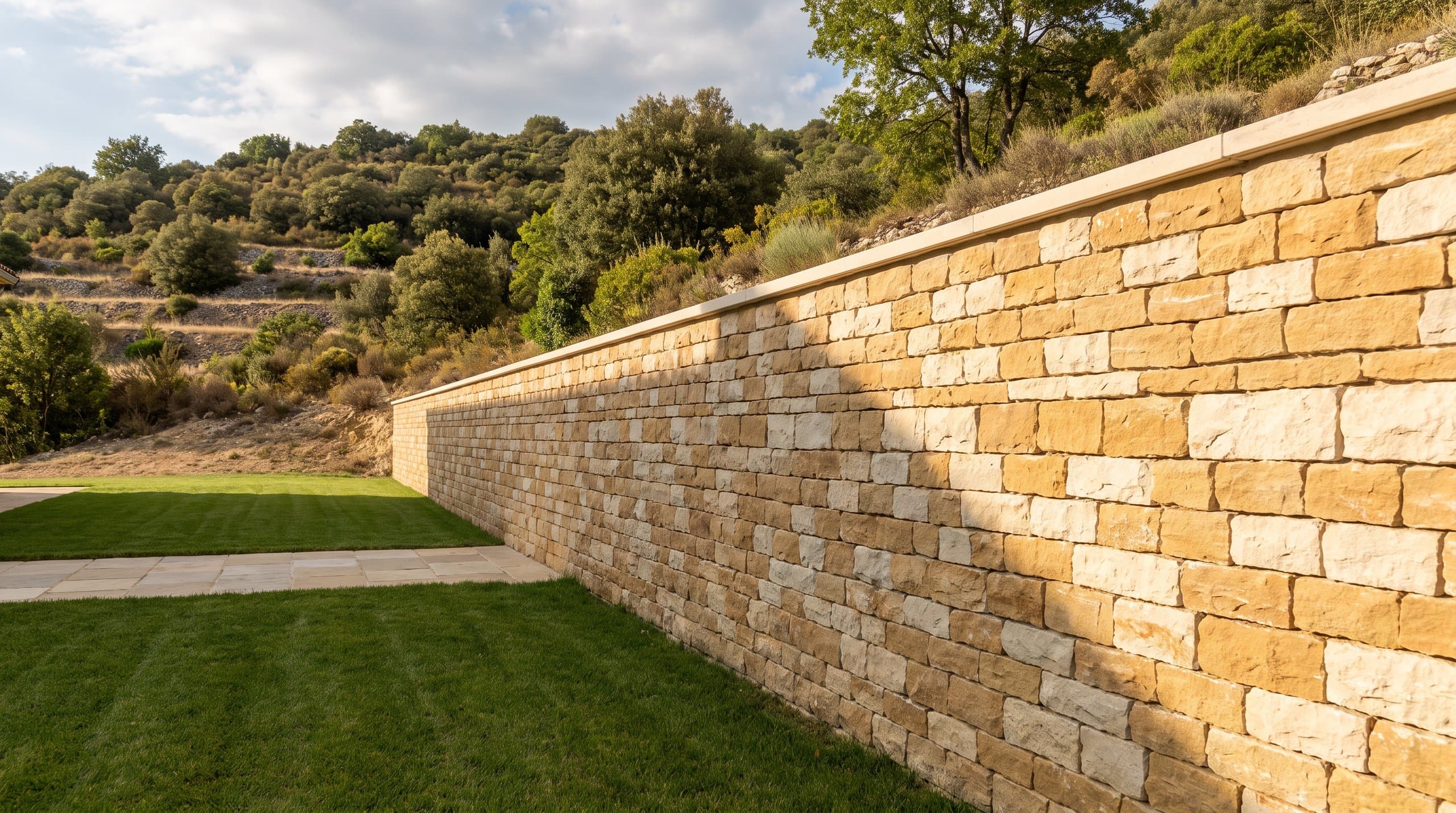 Documenter un désordre de mur ou de talus avant d'appeler