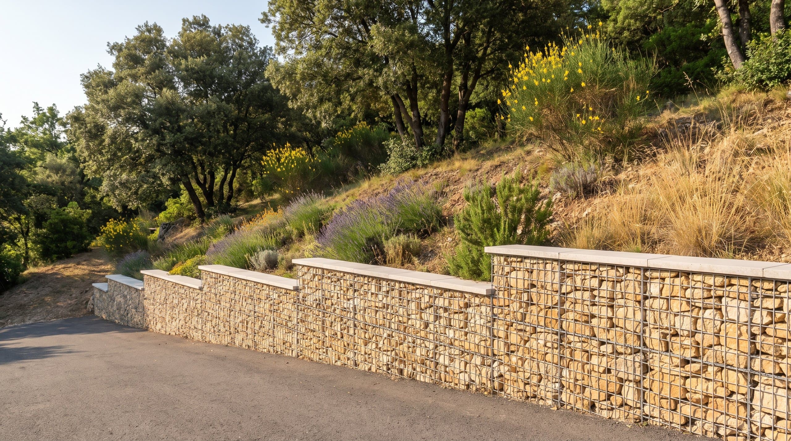 Gabions : la technique des terrains d'accès difficile