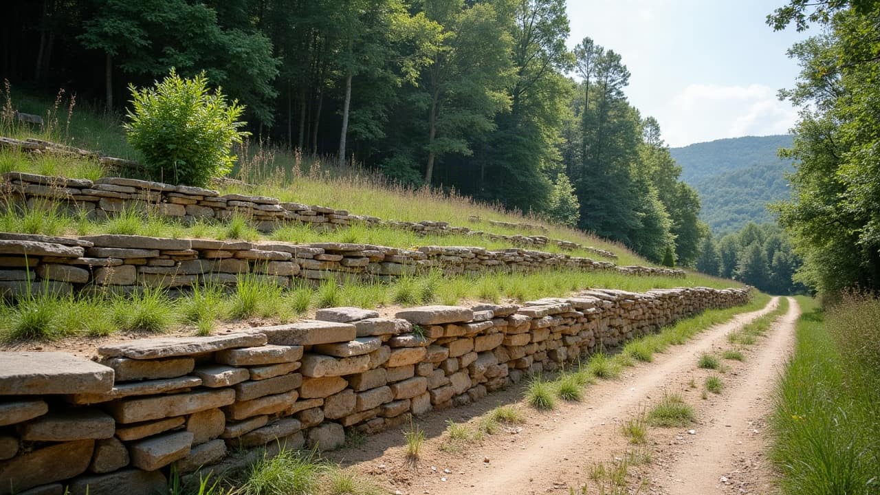 Gabions végétalisés : s'intégrer à un coteau ardéchois