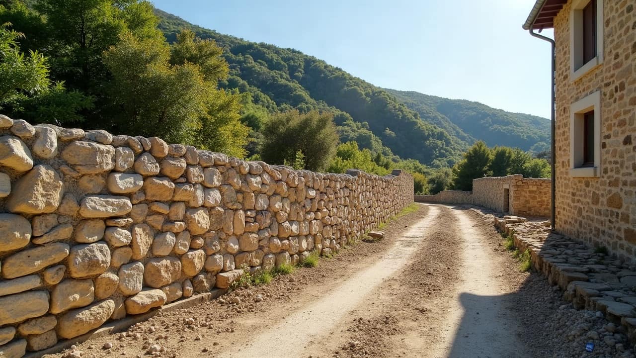Mur de soutènement mitoyen : qui entretient quoi ?