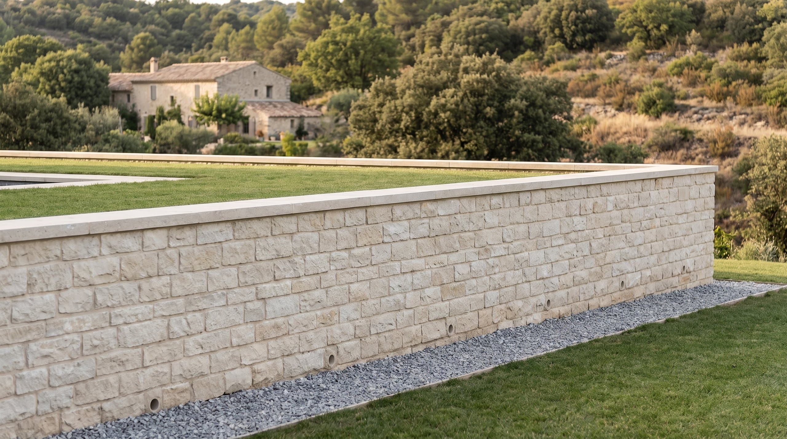 Réception d'un mur de soutènement : les points à vérifier