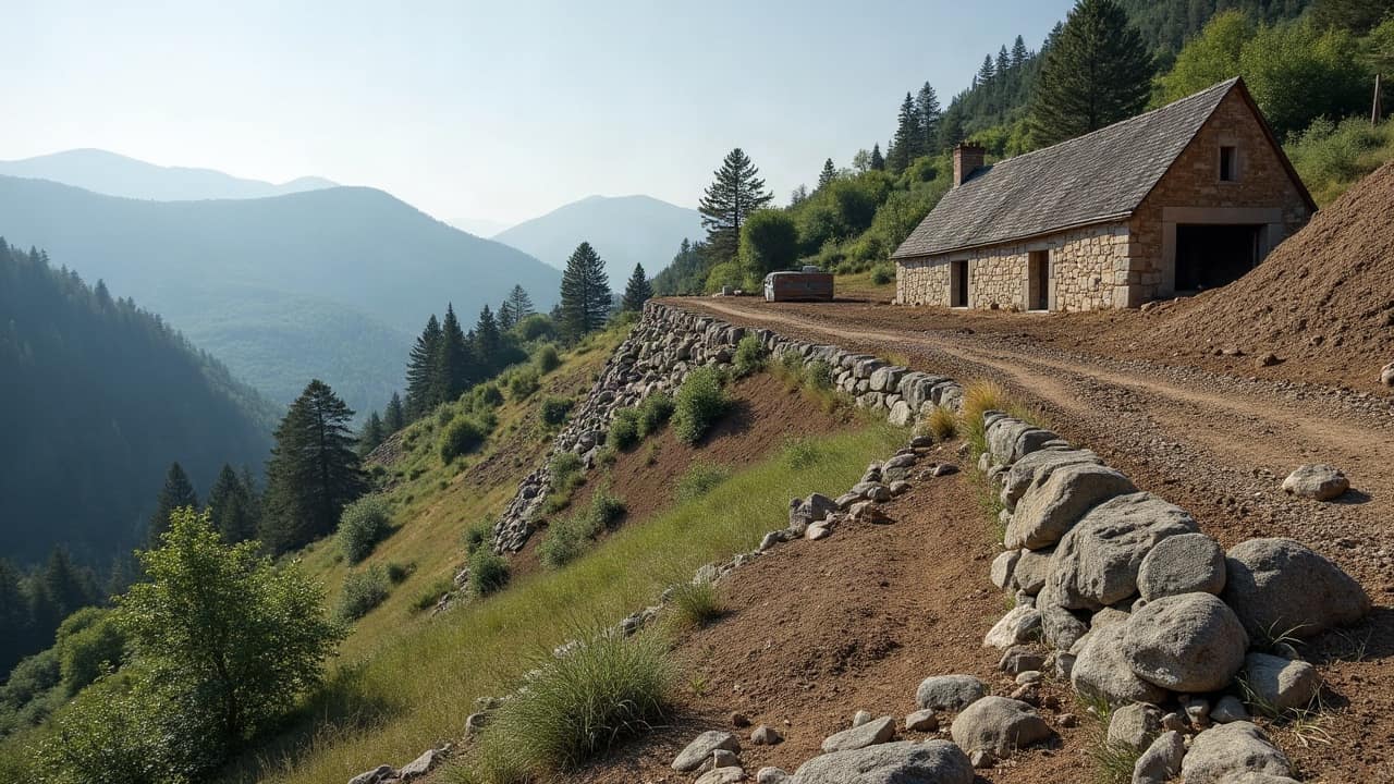 Le relief ardéchois expliqué : Coiron, gorges calcaires, vallées encaissées, et ce que cela change pour un mur