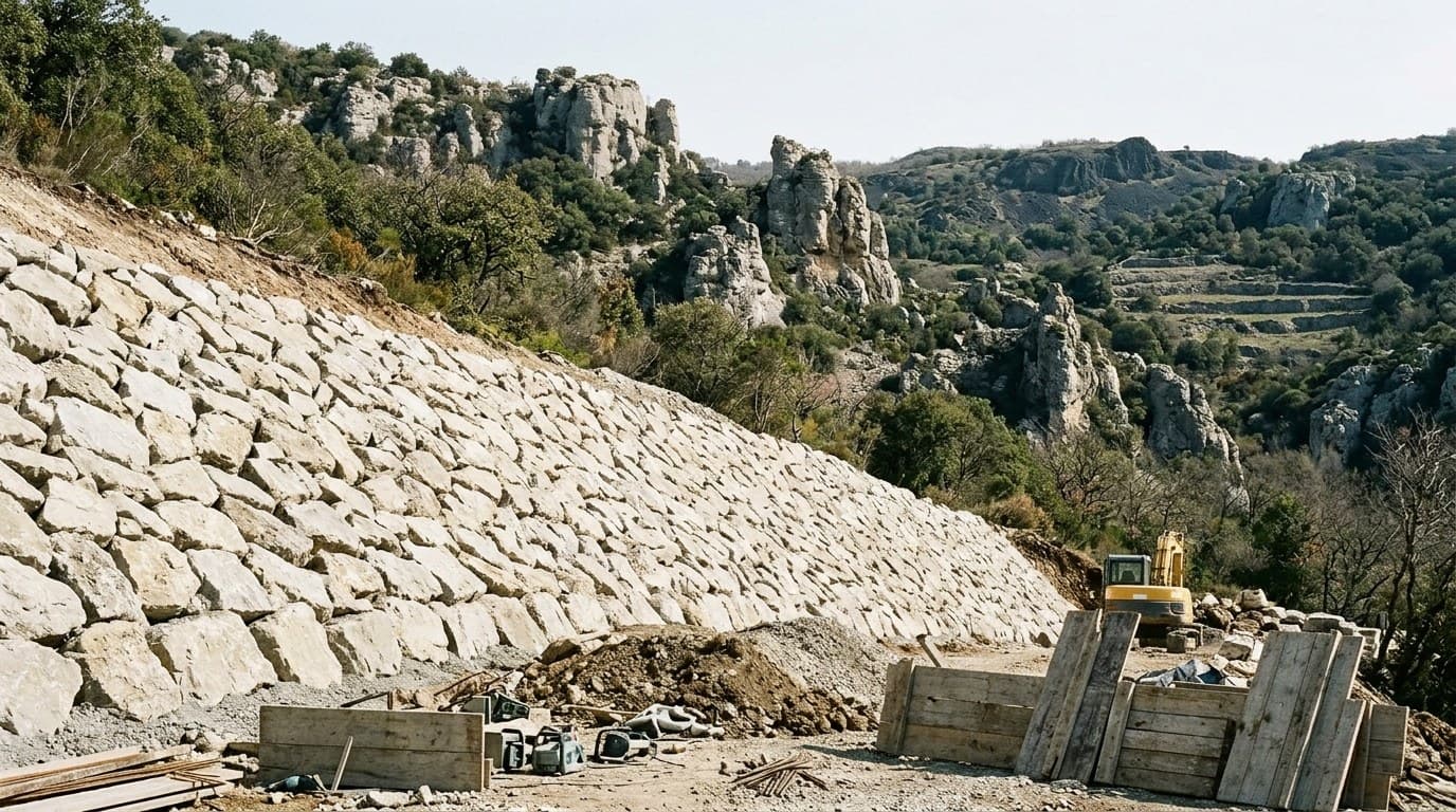 Les Vans, bâtir aux portes des gorges du Chassezac